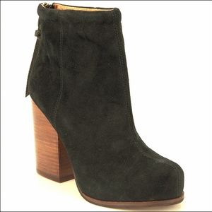 Jeffrey Campbell Rumble Black Bootie 7.5/8